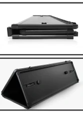 Xtune Black 60 Inch Hard Tri-Fold Style Tonneau Cover Jeep Gladiator 2020-2021                                     - TC-HTF-JGLA20-60 - Image 3