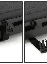 Xtune Black 60 Inch Hard Tri-Fold Style Tonneau Cover Jeep Gladiator 2020-2021                                     - TC-HTF-JGLA20-60 - Image 5