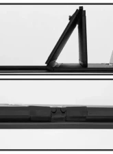 Xtune Black 67 Inch Bed Hard Tri-Fold Style Tonneau Cover Nissan Titan 2016-2018                                     - TC-HTF-NTI16-66 - Image 8