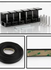 Xtune Black 63 Inch Bed Roll Up Style Tonneau Cover Chevrolet Colorado | GMC Canyon 2004-2012                                     - TC-RU-CCO04-63 - Image 4