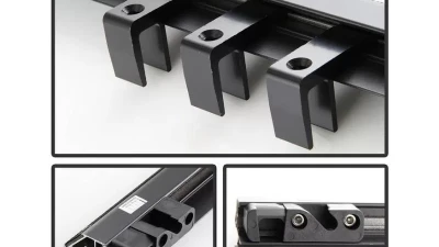 Xtune Black 78 Inch Short Bed Roll Up Style Tonneau Cover Chevrolet Silverado | GMC Sierra 1999-2007                                     - TC-RU-CS99-78 - Image 3