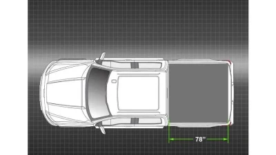 Xtune Black 78 Inch Short Bed Roll Up Style Tonneau Cover Chevrolet Silverado | GMC Sierra 1999-2007                                     - TC-RU-CS99-78 - Image 9