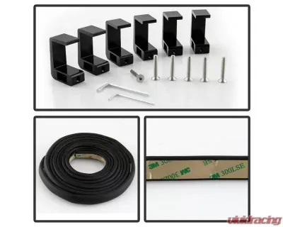 Xtune Black 78 Inch Short Bed Roll Up Style Tonneau Cover Dodge Ram 1994-2002 - TC-RU-DR94-78