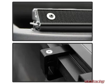 Xtune Black 78 Inch Short Bed Roll Up Style Tonneau Cover Dodge Ram 1994-2002 - TC-RU-DR94-78