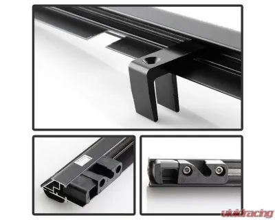 Xtune Black 49 Inch Roll Up Style Tonneau Cover Ford Explorer Sport Trac 2001-2005 - TC-RU-FEXP01-49