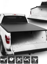 Xtune Black 66 Inch Bed Roll Up Style Tonneau Cover Ford F150 2004-2014                                     - TC-RU-FF15004-66 - Image 8