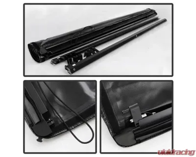 Xtune Black 66 Inch Bed Roll Up Style Tonneau Cover Ford F150 2004-2014 - TC-RU-FF15004-66