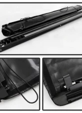 Xtune Black 72 Inch Short Bed Roll Up Style Tonneau Cover Ford Ranger 1983-2011                                     - TC-RU-FR83-60 - Image 2