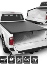 Xtune Black 78 Inch Short Bed Roll Up Style Tonneau Cover Ford Super Duty 1999-2015                                     - TC-RU-FS99-78 - Image 8