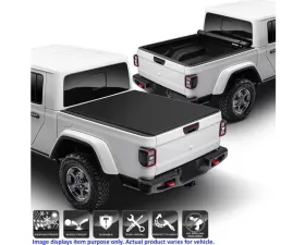 Xtune Black 60 Inch Roll Up Style Tonneau Cover Jeep Gladiator 2020-2021