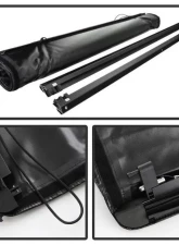Xtune Black 60 Inch Bed Roll Up Style Tonneau Cover Nissan Frontier 2005-2011                                     - TC-RU-NF05-60 - Image 2