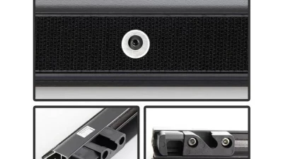 Xtune Black 60 Inch Bed Roll Up Style Tonneau Cover Nissan Frontier 2005-2011                                     - TC-RU-NF05-60 - Image 3