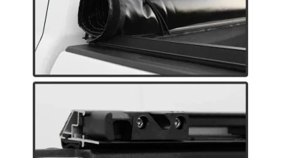 Xtune Black 60 Inch Bed Roll Up Style Tonneau Cover Nissan Frontier 2005-2011                                     - TC-RU-NF05-60 - Image 7