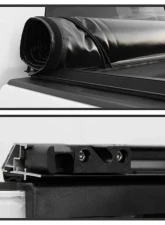Xtune Black 72 Inch Short Bed Roll Up Style Tonneau Cover Toyota Pickup | Tacoma 1989-2004                                     - TC-RU-TP89-72 - Image 7