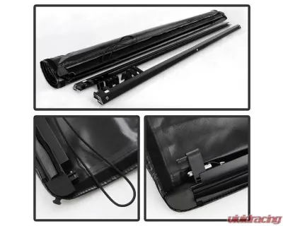 Xtune Black 66 Inch Bed Roll Up Style Tonneau Cover Toyota Tundra 2007-2013 - TC-RU-TTU07-66