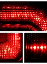 Xtune Black LED Tail Lights Upgrade to GMC Yukon Look Chevy Tahoe 2015-2020                                     - ALT-JH-GY15-LED-OE-SET - Image 8