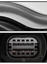 Xtune Black Lens LED DRL Projector Headlights Jeep Compass 2017-2020                                     - PRO-JH-JCOM17-AM-BK - Image 4