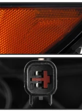 Xtune Black Lens LED DRL Projector Headlights Jeep Compass 2017-2020                                     - PRO-JH-JCOM17-AM-BK - Image 5