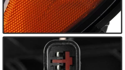 Xtune Black Lens LED DRL Projector Headlights Jeep Compass 2017-2020                                     - PRO-JH-JCOM17-AM-BK - Image 5