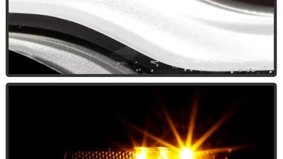 Xtune Black Lens LED DRL Projector Headlights Jeep Compass 2017-2020                                     - PRO-JH-JCOM17-AM-BK - Image 10