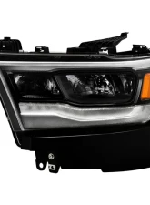 Xtune OE Left Black Bezel Full LED with DRL Headlight Dodge Ram 1500 2019-2022                                     - HD-JH-DR19-FLED-OE-BK-L - Image 11