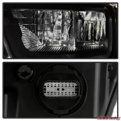 Xtune OE Left Black Bezel Full LED with DRL Headlight Dodge Ram 1500 2019-2022 - HD-JH-DR19-FLED-OE-BK-L