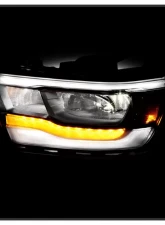 Xtune OE Left Black Bezel Full LED with DRL Headlight Dodge Ram 1500 2019-2022                                     - HD-JH-DR19-FLED-OE-BK-L - Image 8