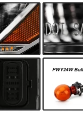 Xtune OE Left High Low Beam LED Headlight VW Jetta S|Sport|SE 2019-2022                                     - HD-JH-VJ19BASE-LED-L - Image 5