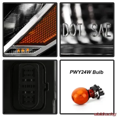 Xtune OE Left High Low Beam LED Headlight VW Jetta S|Sport|SE 2019-2022 - HD-JH-VJ19BASE-LED-L