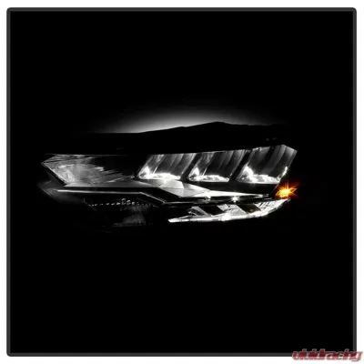 Xtune OE Left High Low Beam LED Headlight VW Jetta S|Sport|SE 2019-2022 - HD-JH-VJ19BASE-LED-L