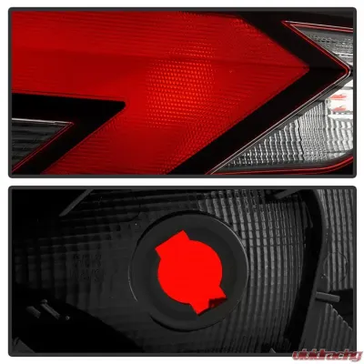 Xtune OE Inner Left with Reverse-W16W Halogen Tail Light Nissan Versa 2020-2022 - ALT-JH-NV20-OE-IL