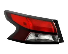 Xtune OE Outer Left with 7440NA Signal, W21W Brake and W5W Side Marker Halogen Tail Light Nissan Versa 2020-2022