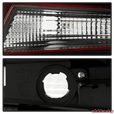 Xtune OE Outer Left with 7440NA Signal, W21W Brake and W5W Side Marker Halogen Tail Light Nissan Versa 2020-2022 - ALT-JH-NV20-OE-OL