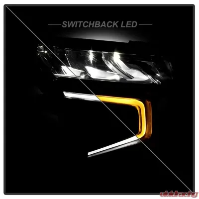 Xtune OE Right Full LED Headlight Chevy Tahoe | Suburban 2021-2023 - HD-JH-CSUB21-FLED-OE-R