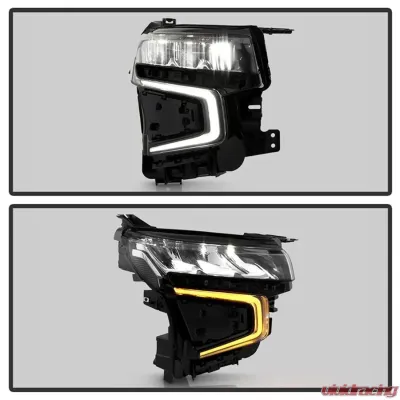 Xtune OE Right Full LED Headlight Chevy Tahoe | Suburban 2021-2023 - HD-JH-CSUB21-FLED-OE-R