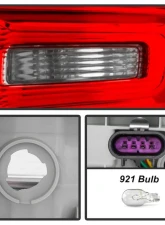 Xtune Halogen Type w/ Wiring Tail Light OE Right Chevrolet Equinox 2016-2017                                     - ALT-JH-CEQ16-OE-R - Image 4
