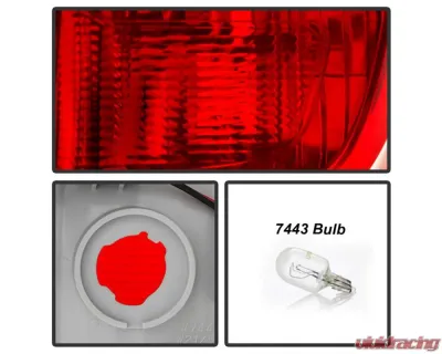 Xtune Halogen Type w/ Wiring Tail Light OE Right Chevrolet Equinox 2016-2017 - ALT-JH-CEQ16-OE-R