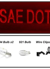 Xtune Tail Lights OE Left Chevrolet Silverado 1500 | 2500 | 3500 | GMC Sierra 3500 2016-2019                                     - ALT-JH-CSIL16-WIRE-L - Image 2