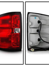 Xtune Tail Lights OE Left Chevrolet Silverado 1500 | 2500 | 3500 | GMC Sierra 3500 2016-2019                                     - ALT-JH-CSIL16-WIRE-L - Image 3
