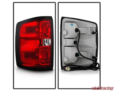 Xtune Tail Lights OE Left Chevrolet Silverado 1500 | 2500 | 3500 | GMC Sierra 3500 2016-2019 - ALT-JH-CSIL16-WIRE-L