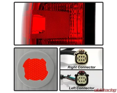 Xtune Tail Lights OE Left Chevrolet Silverado 1500 | 2500 | 3500 | GMC Sierra 3500 2016-2019 - ALT-JH-CSIL16-WIRE-L