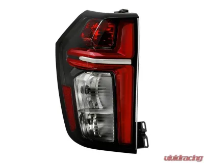 Xtune LED Tail Light Parking Brake Signal Backup Halogen Bulb OE Left Chevrolet Suburban | Tahoe 2021-2023 - ALT-JH-CSUB21-LED-OE-L
