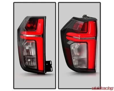 Xtune LED Tail Light Parking Brake Signal Backup Halogen Bulb OE Left Chevrolet Suburban | Tahoe 2021-2023 - ALT-JH-CSUB21-LED-OE-L
