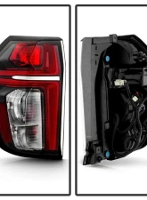 Xtune LED Tail Light Parking Brake Signal Backup Halogen Bulb OE Left Chevrolet Suburban | Tahoe 2021-2023                                     - ALT-JH-CSUB21-LED-OE-L - Image 3