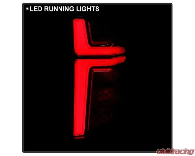 Xtune LED Tail Light Parking Brake Signal Backup Halogen Bulb OE Right Chevrolet Suburban | Tahoe 2021-2023 - ALT-JH-CSUB21-LED-OE-R