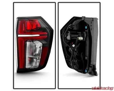 Xtune LED Tail Light Parking Brake Signal Backup Halogen Bulb OE Right Chevrolet Suburban | Tahoe 2021-2023 - ALT-JH-CSUB21-LED-OE-R
