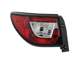 Xtune Halogen Tail light Outer OE Left GM2804112 Chevrolet Traverse 2013-2017