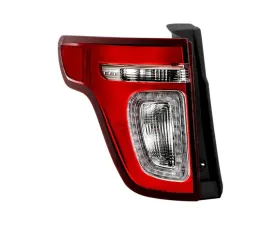 Xtune LED Red Clear Tail Light OE Left FO2800226 Ford Explorer 2011-2015