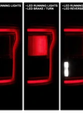 Xtune Blind Sport BLIS Ready LED Tail Light OE Right Ford F150 2015-2017                                     - ALT-JH-FF15015-BSD-OE-R - Image 2