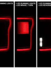 Xtune Blind Sport BLIS Ready LED Tail Light OE Right Ford Raptor | F150 2015-2017                                     - ALT-JH-FF15015-BSD-RTR-R - Image 2